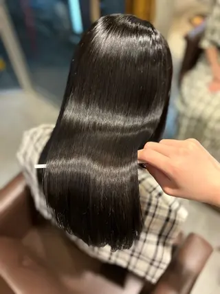 ロング カラー 髪質改善🫧🦋 艶カラー🫧　さくらのヘアスタイル