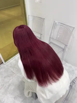 カラー akari🎀🤍 ガーリーstyleのヘアスタイル