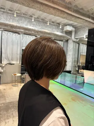 ショート ANY/須田 麻人/ハードパーマのヘアスタイル