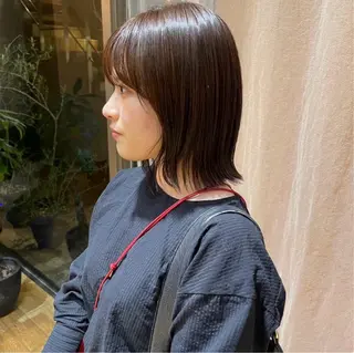 ショート 【パーマ🌀/暖色カ ラー🍷】ななこ🌴のヘアスタイル