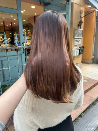 セミロング rotika by Doll hair所属・RYOKA 心斎橋美容室のヘアスタイル