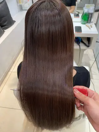 ロング 【髪質改善カラー】 瀧田嵐士🇰🇷のヘアスタイル