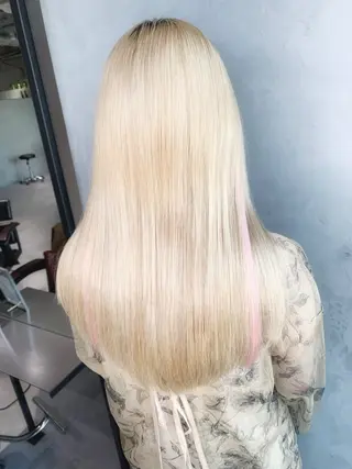 ロング カラー CHERIM ❤️‍🔥新家光葉のヘアスタイル