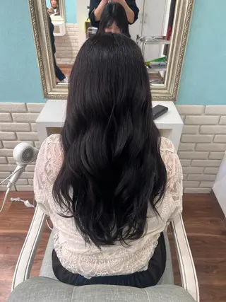 ロング カラー Re.ly所属・山下/高田馬場 /美髪/透明感カラーのヘアスタイル