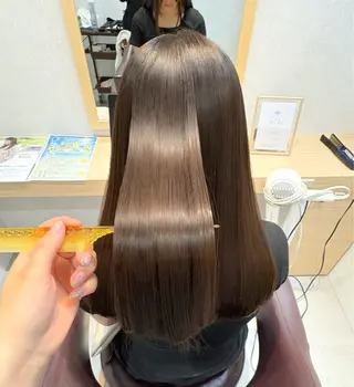 ロング 透明感/チョコカラー 💍TAMA💍のヘアスタイル