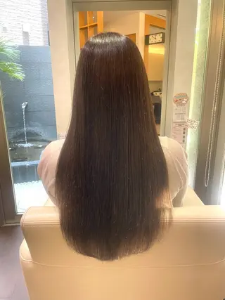 ロング 中山 奈津希のヘアスタイル
