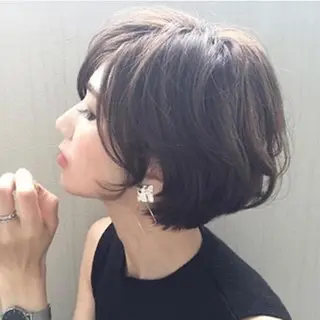 ショート 再現性ショートボブ 木又克美のヘアスタイル