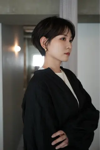 ショート 小野 明日香のヘアスタイル