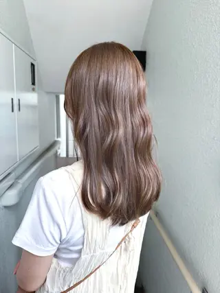 ロング カラー 透明感×レイヤーカッ ト🌼kiraraのヘアスタイル