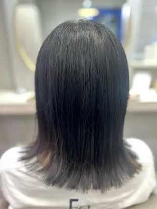 ミディアム 池田 太一のヘアスタイル