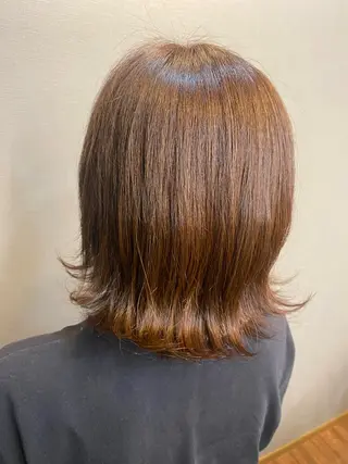 ミディアム yamaguchi kのヘアスタイル