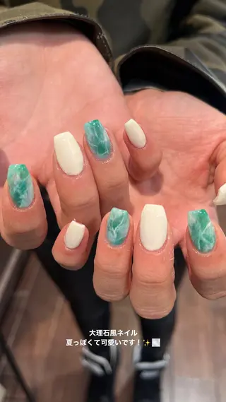 ネイル 似合わせカットカラー 🤍🎀honokaのヘアスタイル