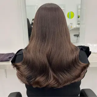 ロング 💗韓国暖色ヘア NO.1💗🪽のヘアスタイル