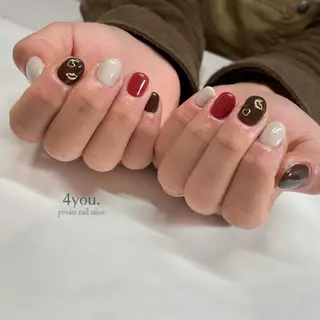 ネイル nail salon ４ｙｏｕ．のネイルデザイン