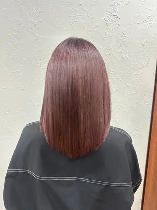 ミディアム 🎀ིྀ暖色カラー/ 髪質改善/みどりのヘアスタイル