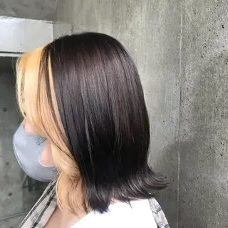 ミディアム 松本平太郎美容室大宮店所属・もりたみかこ 美容師お休み中のヘアスタイル