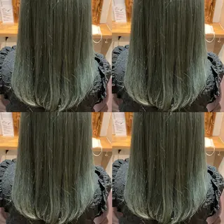 セミロング カラー Minami. 🩵 再現性特化ヘアのヘアスタイル