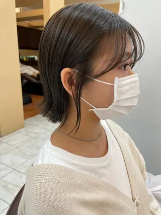 ミディアム ⭐️透け感カラー /齊藤容史⭐️のヘアスタイル