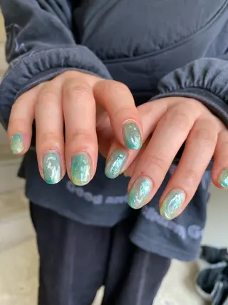 ネイル 草加ニュアンスネイル 🌚hersのネイルデザイン