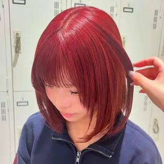 カラー EIGHTyokosuka所属・ハイトーン 🦋🎶LENのヘアスタイル