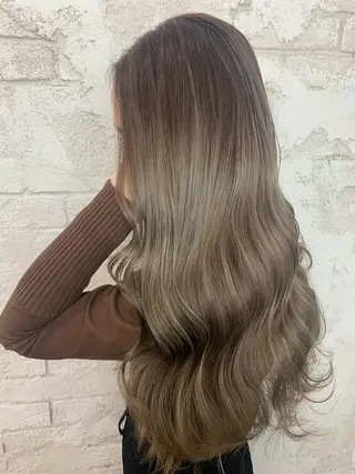 ロング カラー 🎀モテ髪ﾐﾙｸﾃｨ ｰ🎀yasunaのヘアスタイル