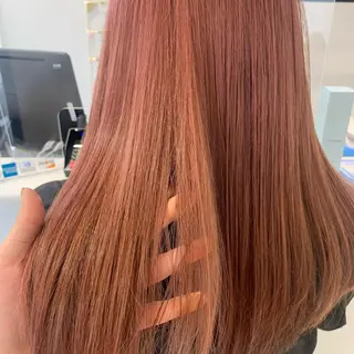 ロング ボブ/美髪矯正 /佐藤　奈巳のヘアスタイル