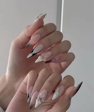 ネイル 長さだし専門 ありさのネイルデザイン