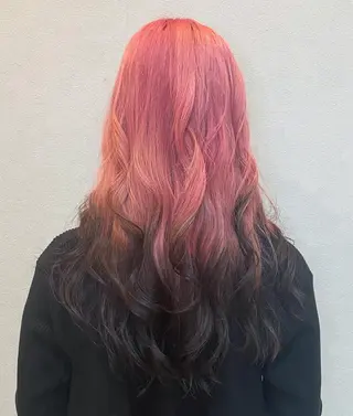 セミロング 岡山駅/縮毛矯正/ 透明感カラー/中家のヘアスタイル