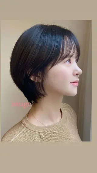 ショート ♡レイヤー/ボブ 透明感/うらら♡のヘアスタイル