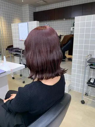 セミロング neon hair所属・🩵 JURI🩵のヘアスタイル