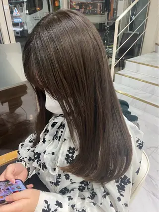 ロング 🐥くまがい💛 ダブルカラー／パーマのヘアスタイル