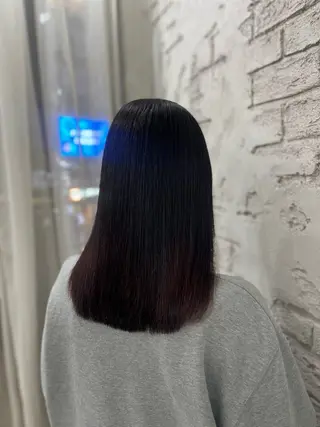 ロング 池袋艶カラー/メイク 🎀Rina🎀💚のヘアスタイル