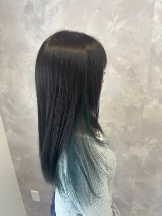 ロング カラー ヒヨシ ルナのヘアスタイル