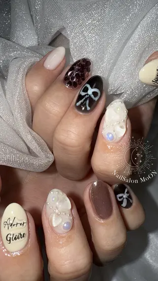 ネイル MoON...❤︎ MeGuのネイルデザイン