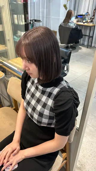 ショート カラー じゅわっと暖色カラー 🍊Moemiのヘアスタイル