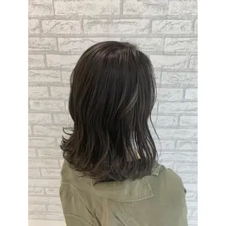 ミディアム カラー デザインカラー、艶髪 大塚　耕平のヘアスタイル