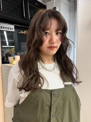 セミロング aya/メンズヘア/ メンズカット/ボブのヘアスタイル