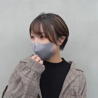 ショート cyan sayaのヘアスタイル