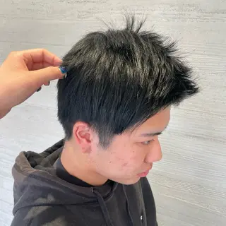 ショート カラー ヘアアレンジ メンズ .⋆⟡💖 Marin💖⟡⋆.のヘアスタイル