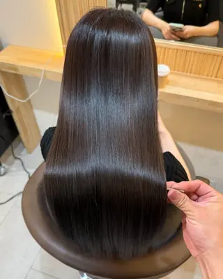 ロング attrait南堀江所属・かいせい/髪質改善 /縮毛矯正特化のヘアスタイル