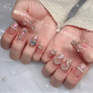 ネイル ラベンダー💖日暮里 ルル💖ネイルのネイルデザイン