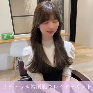 ロング LOMA🇰🇷 銀座クボタのヘアスタイル