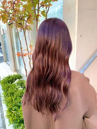 ロング 森山 佳小里/カラー /似合わせカットのヘアスタイル