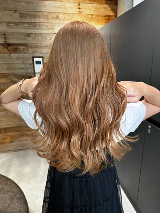 セミロング 🇺🇸ハイライト特 化美容師🇺🇸漆沢のヘアスタイル