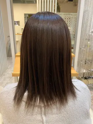 セミロング カラー Design Color🐰アユミのヘアスタイル