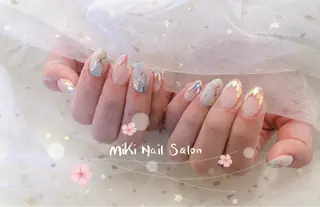 ネイル MiKi Nai池袋 長さだし得意のネイルデザイン