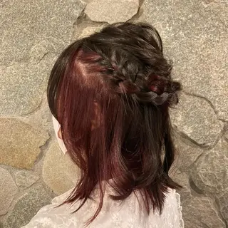 カラー 野村 ゆいのヘアスタイル