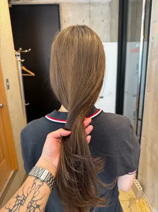 カラー sora/ハイトーン /透明感カラー🫧のヘアスタイル