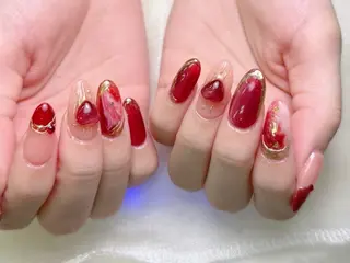 ネイル lucky nail 歌舞伎町のネイルデザイン