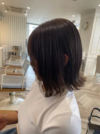ミディアム カラー レディースモデル 募集中🌟Reinaのヘアスタイル